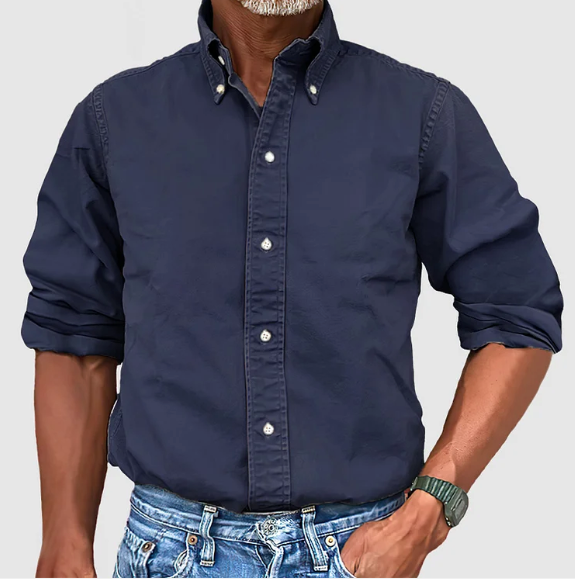Nelson | Camisa esencial de manga larga